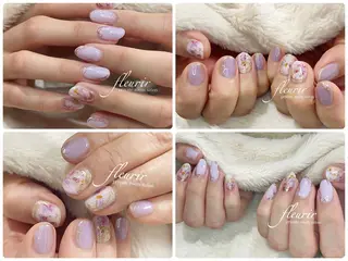 ネイル フルリール 【プライベートサロンのネイルデザイン