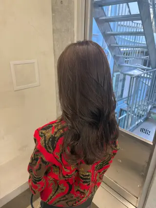 ロング カラー 誰よりも丁寧なカット 🍀小林輝のヘアスタイル