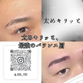 メンズ アイブロウ 17◯Re:gid Yusukeの眉毛・アイブロウイメージ