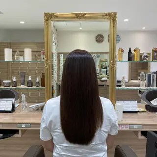 ロング ✨美髪/縮毛矯正 講師 /塚田健✨のヘアスタイル