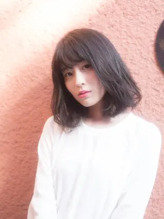 ミディアム Hair space COCO SHIBUYA所属・みなみ ・のヘアスタイル