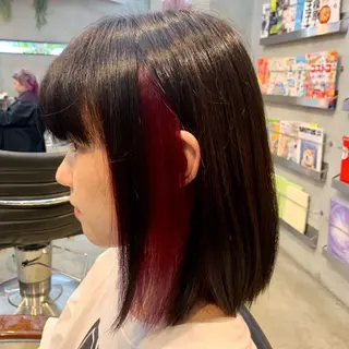 ミディアム カラー shian橋本南口所属・月200人を担当 💇‍♀️栗林のヘアスタイル