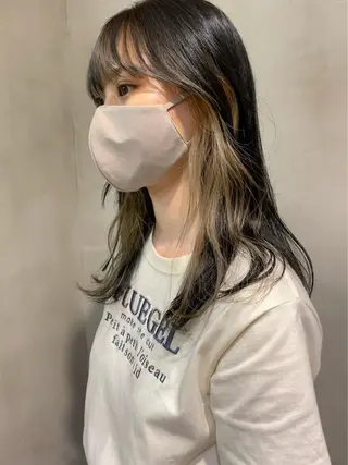 セミロング カラー 💐ナチュラルヘア Kroda💐のヘアスタイル