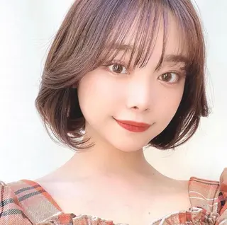 ミディアム 韓国くびれレイヤー 🇰🇷はづきのヘアスタイル