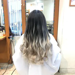 ロング カラー ヘアアレンジ リピート指名no.1 /ruiのヘアスタイル