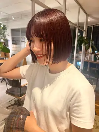カラー 南部 綾音のヘアスタイル