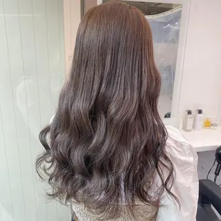 セミロング カラー レイヤー/韓国❣️ 髪質改善/亘紘輝のヘアスタイル