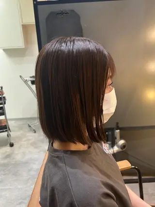 ショート 髪質改善ストレート Kantaのヘアスタイル