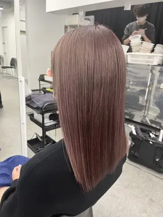 カラー 透明感/暖色カラー 🤎🧡のんのヘアスタイル