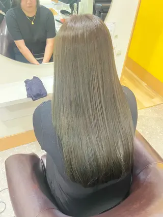 ロング 山崎 まな🦋🫧のヘアスタイル