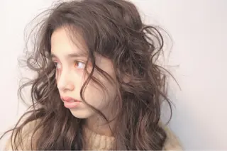 ロング パーマ 下北沢 soiのヘアスタイル