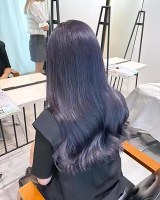 ロング ヘッドスパ/透明感 カラー/なほのヘアスタイル