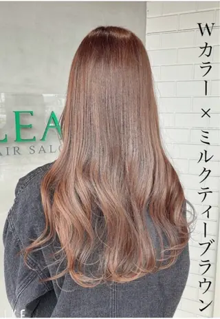 ロング CLEAR所属・CLEAR 杉山のヘアスタイル