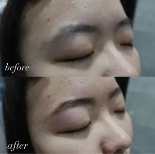 アイブロウ 眉毛ワックス、パーマ 眉だけで垢抜けの眉毛・アイブロウイメージ