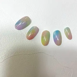 ネイル ⭐︎休業中の練習⭐︎ JNA認定講師髙橋のネイルデザイン