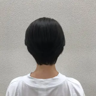 ショート 松本平太郎美容室大宮店所属・もりたみかこ 美容師お休み中のヘアスタイル