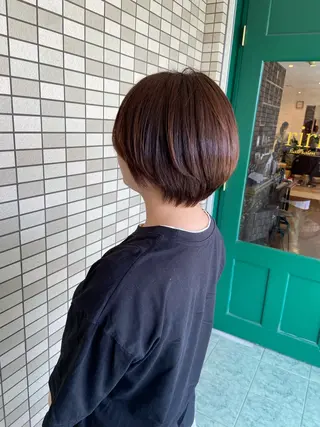 ショート 大矢 萌美のヘアスタイル