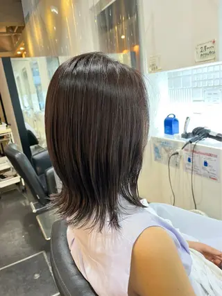 ミディアム カラー albasanz所属・木村 透維のヘアスタイル