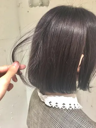 ショート カラー レイヤー/大人メンズ パーマ🌀 平島拓也のヘアスタイル