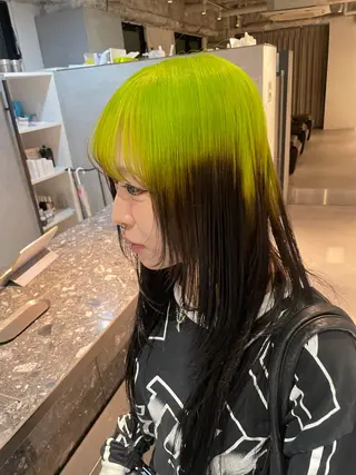 ロング 神野 翔のヘアスタイル