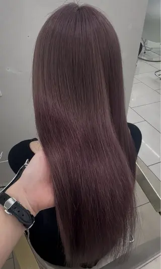 ロング ブリーチカラー ちゅりCOA🌙のヘアスタイル