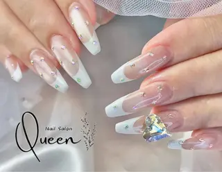 ネイル Queennail 北堀江megumiのネイルデザイン