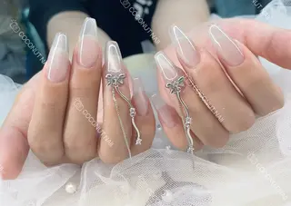 ネイル 神田 ココナッツのネイルデザイン