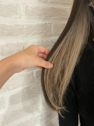 ロング カラー ヘアアレンジ 米村（北岡）慶子 お店変わりました！のヘアスタイル