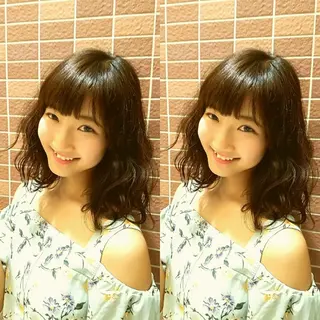 ミディアム カラー パーマ grow上野御徒町【グロウ】所属・ブリーチ・ハイトーン 特化🎉内山のヘアスタイル