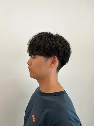 ショート パーマ メンズ 🏆メンズヘア特化 🥇代表りんぺーのヘアスタイル