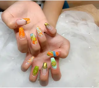 ネイル HIP nail 北堀江のネイルデザイン
