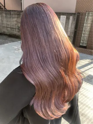 ロング カラー ハイトーン/韓国風/ 艶髪/吉祥寺のヘアスタイル