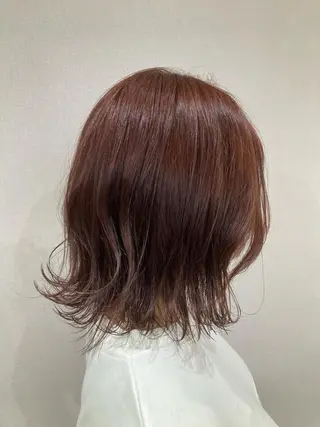 ミディアム Claire 【クレール】所属・富山駅徒歩8分/ 透明感カラーみきやのヘアスタイル