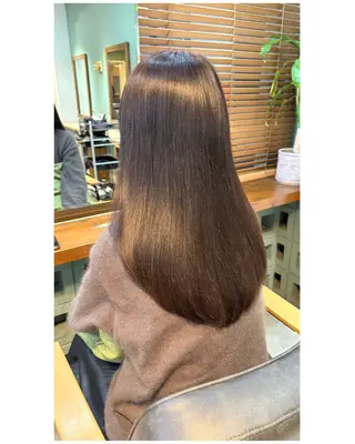 ロング カラー 艶×透明感カラー♡ カットモデル募集中のヘアスタイル