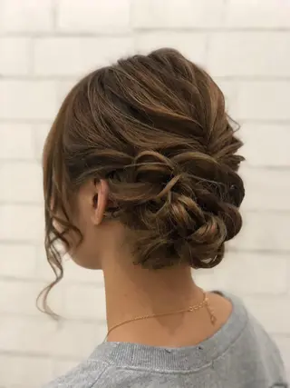ロング Minemoto Fumiyaのヘアスタイル