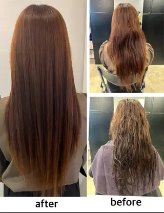 ロング パーマ ウルフ・ハイレイヤー 🌟ナカノ・ユウヤのヘアスタイル