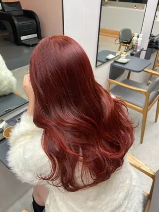 ロング カラー ayaka♡ 柔らかカラーのヘアスタイル