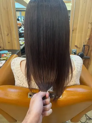 ロング ⚪️髪質改善 縮毛 店長 コウ⚪️のヘアスタイル