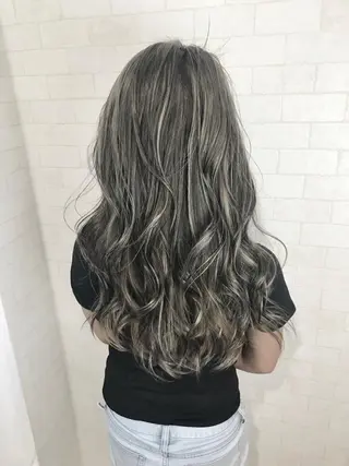 ロング 神野 雅樹のヘアスタイル