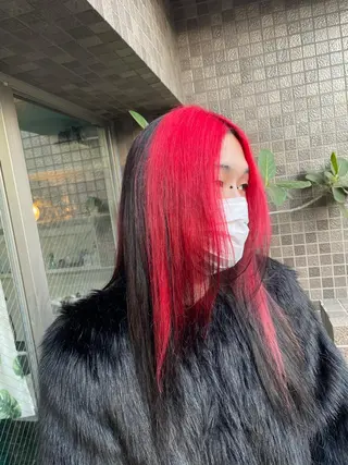 ミディアム カラー verde所属・ノザキ　カイシ /武蔵小山のヘアスタイル