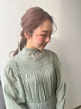 ヘアアレンジ 松本 茜のヘアスタイル