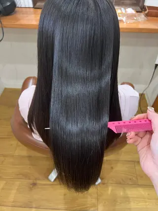 ロング 透明感カラー🩵/ 艶カラー/minaのヘアスタイル