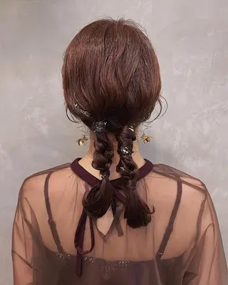 ヘアアレンジ ♡トップスタイリス ト/美髪矯正hinaのヘアスタイル