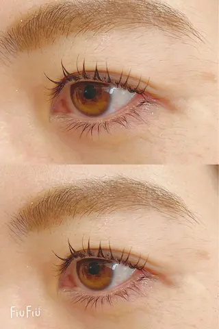 マツエク・マツパ La  SHE's 天王寺店所属・マルヤマ リナのマツエク・マツパデザイン