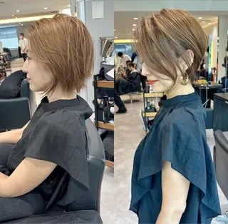 ショート ショートボブ/ 無料カット/荒砂のヘアスタイル