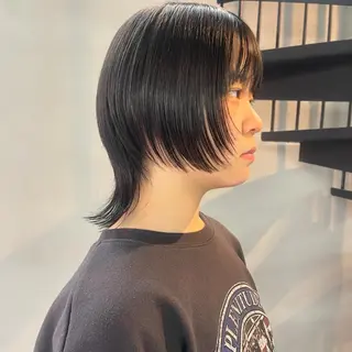 ショート 柏 ウルフ/レイヤー 田中佐和🐺のヘアスタイル