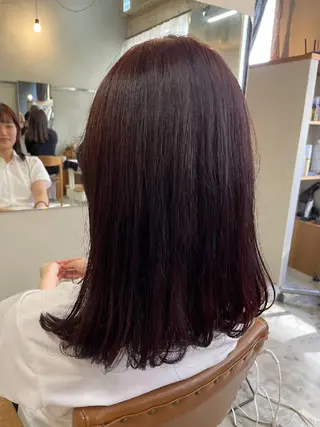 カラー 🌷花屋併設サロン 荘司まゆり🌷のヘアスタイル