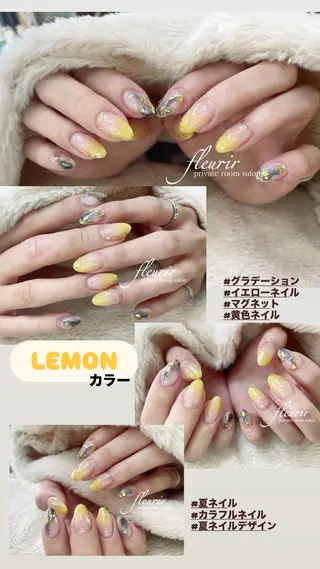 ネイル フルリール 【プライベートサロンのネイルデザイン
