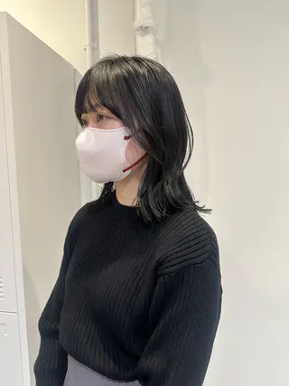 ミディアム レイヤーカット‎🤍 /ともえ🤎🧸のヘアスタイル