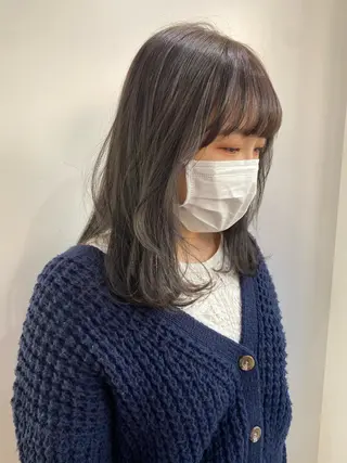 セミロング ୨୧柔らかいカラー nozomi ୨୧のヘアスタイル